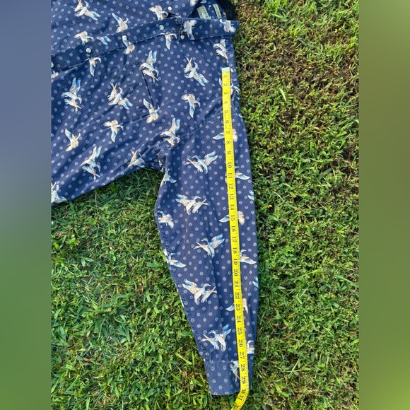 Natural Issue Duck Print Button Down Shirt Men’s 2XLT - Picture 8 of 8